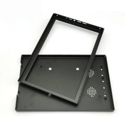 Portable display screen housings sheet metal chassis CNC bending and forming custom