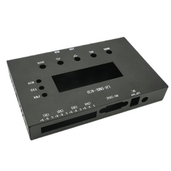 Black stainless steel instrument casings controller casings